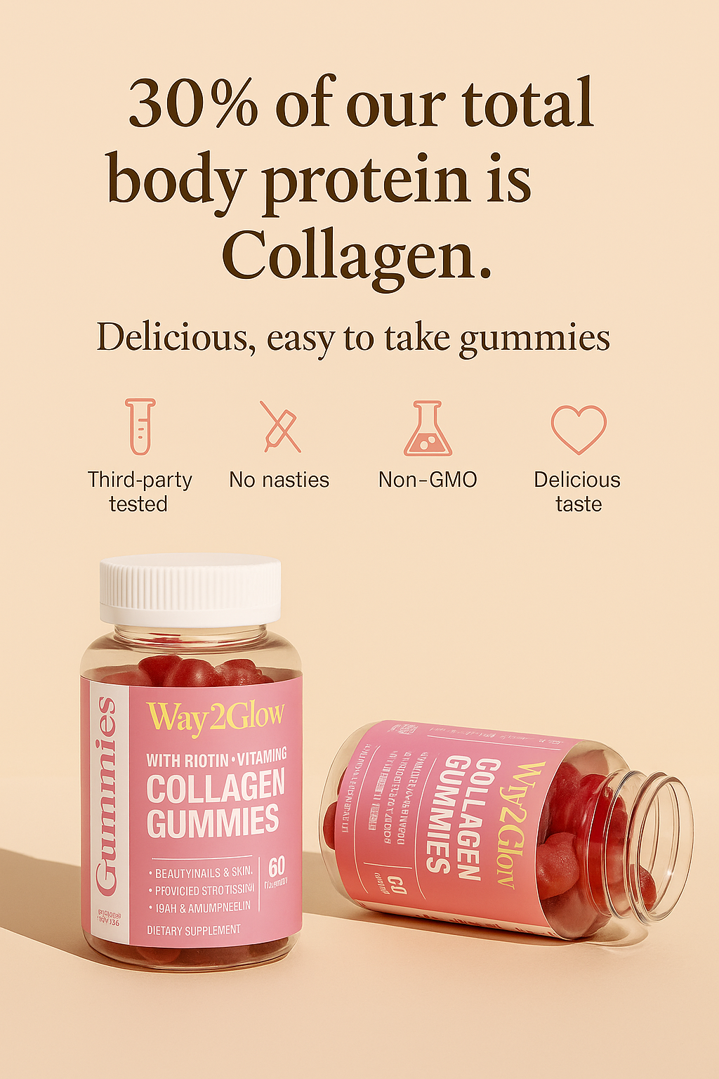 Way2Glow Daily Collagen Gummies
